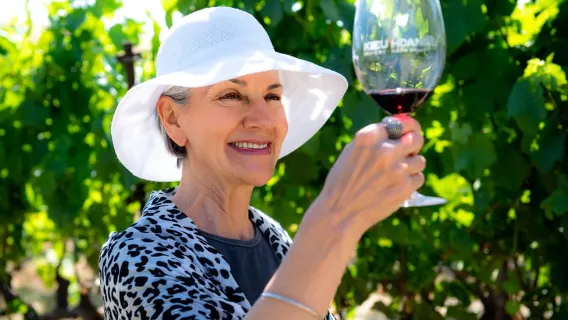 San Francisco: Redwood & Wine Country Tour mit Mittagessen & Wein