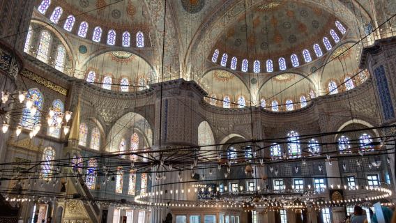 Istanbul: tour guidato della Moschea Blu e di Santa Sofia con biglietti