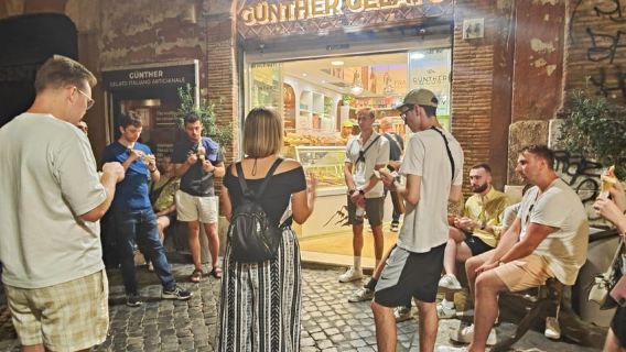 Rom: Trastevere & Campo de Fiori Street Food Tour Walking