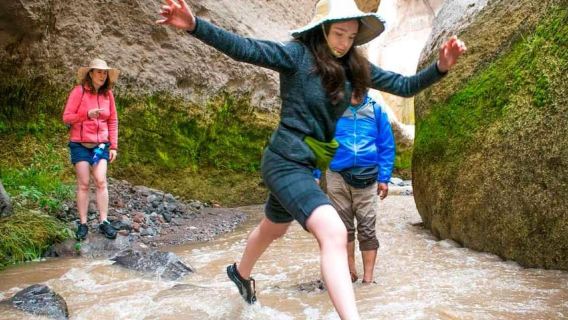 Arequipa: Lawatan ke air terjun Capua + mata air panas Yura