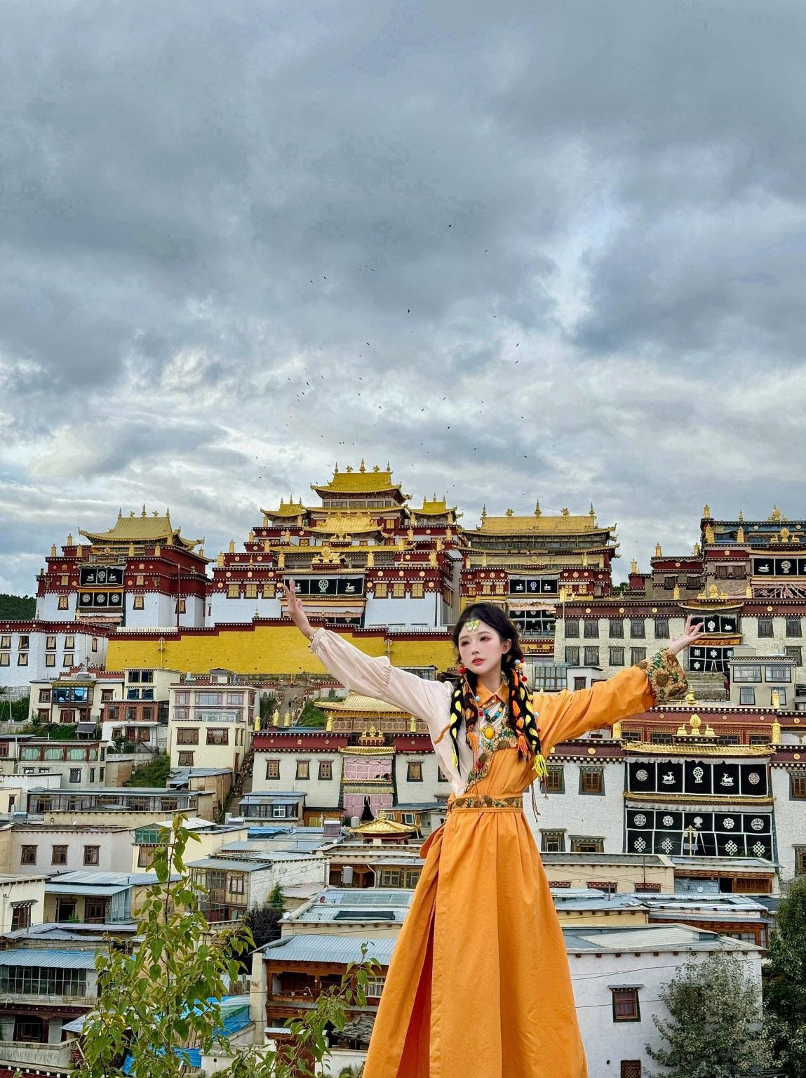 ทัวร์ 1 วัน ลี่เจียง + แชงกรีลา + หุบเขาเสือกระโจน [วนรอบทะเลสาบนาปา + ทางหลวงกลับเมือง + ธงมนตราขนาดใหญ่]