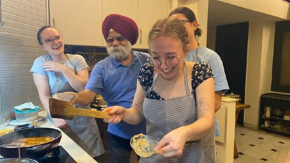 Indian Cooking Class in Authentic Indian Home - (Learn 6 Things)