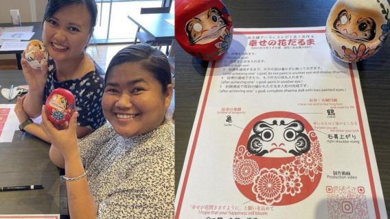 Kobe Beef DAIA Asakusa Rakutenchi Branch: Daruma Painting Experience × Kobe Beef Meal and Other Workshop Experiences - Choose One of Four Experiences