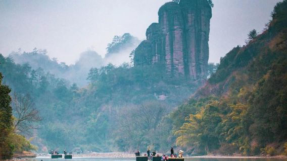 充電之旅|武夷山+天遊峰+九曲溪竹筏一日遊【保證竹筏】