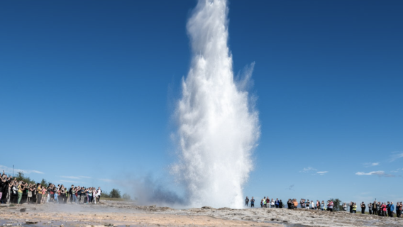 Iceland Golden Circle private charter 1-day tour: National Park, Gullfoss Waterfall, Great Geysir, and Crater Lake