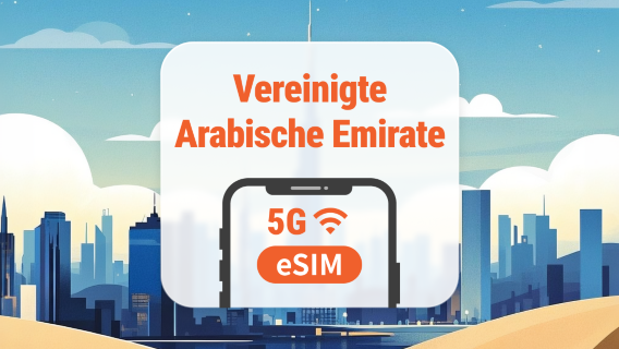 VAE 5G eSIM | ChatGPT & TikTok-Zugriff | 1–30 Tage | Sofortiger QR-Code