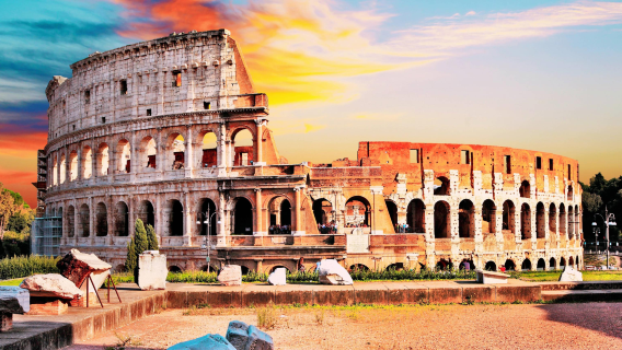 Italy Colosseum + Roman Forum + Palatine Hill Tour with Chinese and English Guide