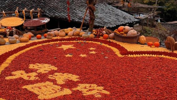 曬秋·楠溪江·林坑古村+陶公洞+紅楓古道+蒼坡古村包車1日遊