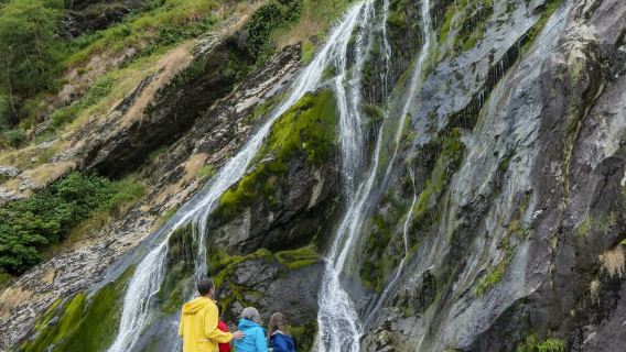 Wicklow, Glendalough & Powerscourt Waterfall: Guided Day Tour from Dublin