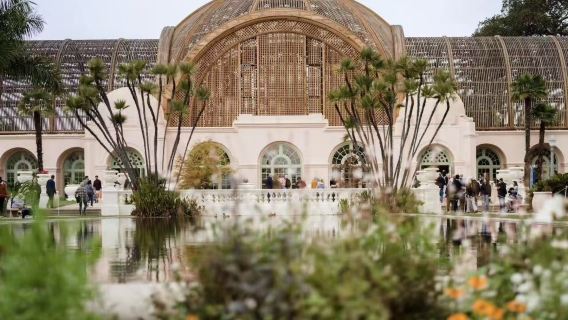 美國聖地牙哥巴爾博亞公園+航空航天+自然歷史+老城一日遊