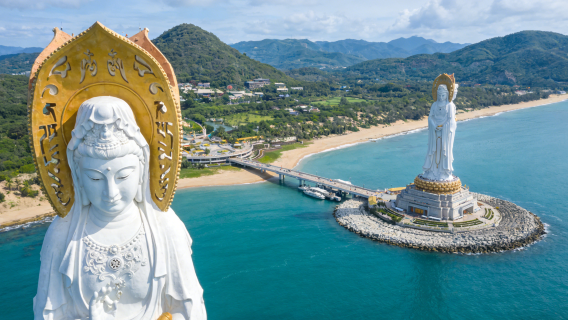 三亞南山文化旅遊區I南山海上觀音【國家執證導遊深度講解】