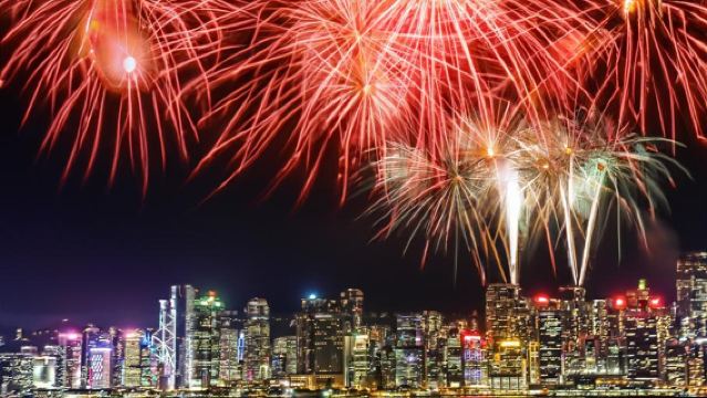 LUBUDS | PANO & Charcoal Bar | Ticket für das Feuerwerk am Hafen zum chinesischen Neujahr 2026 (inklusive 1 Getränk) | ohne Sitzplatz