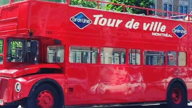 Montreal: Hop-on Hop-off Double-Decker Bus Tour