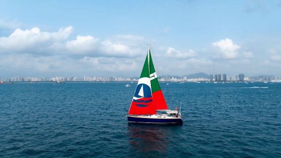 [Shenzhen sailing boat sea trip] Shenzhen Qixing Bay 57-foot luxury imported extra-large sailing boat private charter