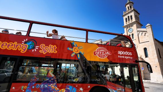 Ônibus turístico hop-on hop-off em Split
