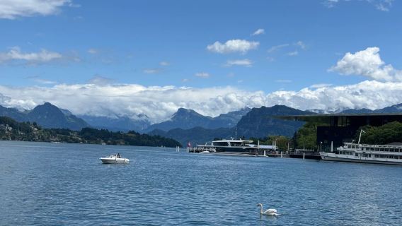 Switzerland Lucerne - Gunung Rigi - Jalan Air & Bunga - Patung Singa yang Mati - Dewan Bandaraya - Sewaan Peribadi Melancong