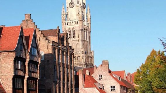 Bruges fairy-tale old town 1-day tour (departure from Amsterdam/medieval canal walk)