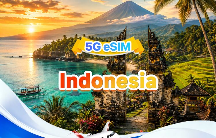 ซิมการ์ด 5G ของอินโดนีเซีย | รองรับสามเครือข่าย รองรับ AI และ TikTok | 500MB/วัน - รวม 50GB | 1-30 วัน | เรียกเก็บเงินตลอด 24 ชั่วโมง | รหัส QR