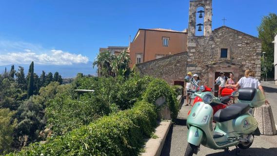 Vespa Tour of Savoca: The Godfather Experience and Bar Vitelli