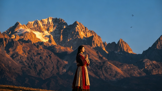 Abholservice | Tagesausflug zum Jade-Drachen-Schneeberg Lijiang + Goldener Sonnenaufgang über dem Blauen Mondtal | Große/Kleine Seilbahn optional