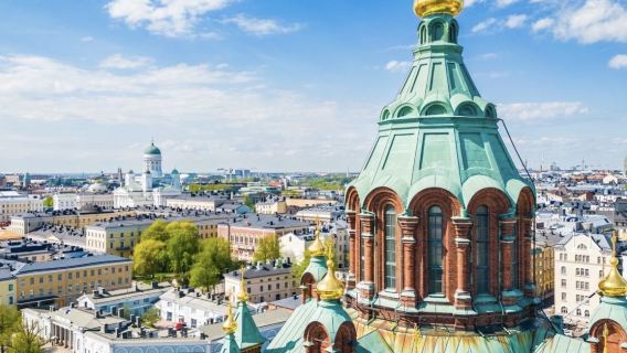 Finland Helsinki - Gereja Merah - Gereja Putih - Gereja Batu - Sewaan Peribadi Bahasa Cina - Jelajah Bebas