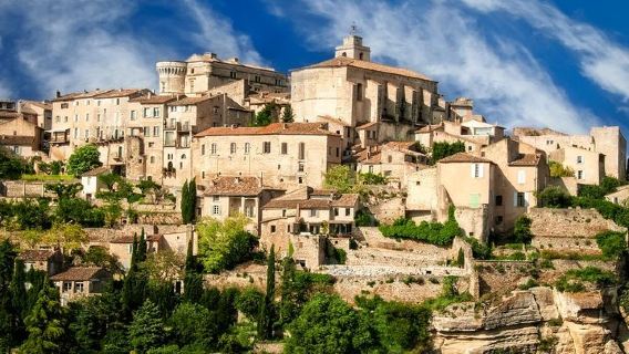 one-day tour to Gordes, Roussillon, Lourmarin and Bonnieux in France|Luberon Countryside