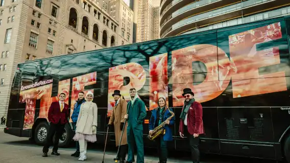 ประสบการณ์ ทัวร์รถบัส New York The Ride