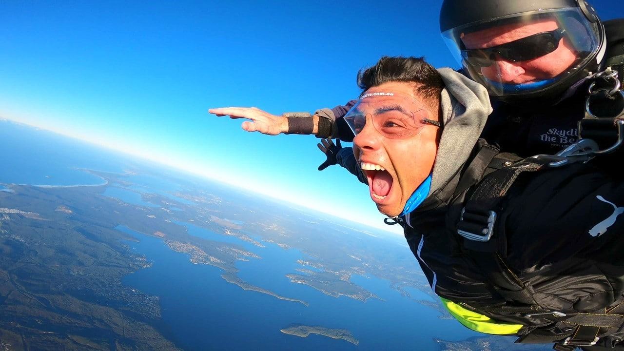 Skydiving in Gold Coast Coolangatta