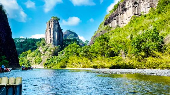 武夷山+九曲溪竹筏+印象一日遊【無購物+上門接送+精緻小團】