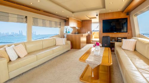 A Premium Yacht Cruise Along Dubai's Coastline Transport Passes 7
