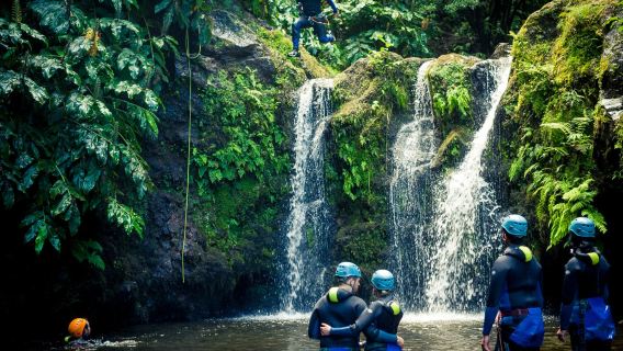 Canyoning in Ribeira dos Caldeirões