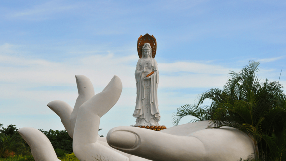 Sanya: Halbtägige private Nanshan-Buddhismus-Kulturpark-Tour