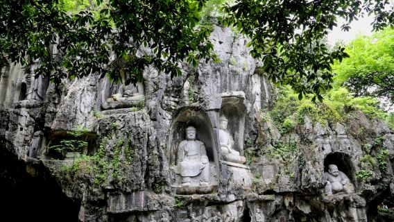 Hangzhou Lingyin Temple Feilai Peak Scenic Area Half-Day Tour (Morning or Afternoon Choice)