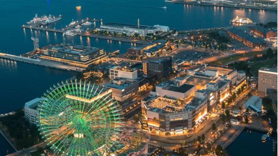橫濱空中纜車+紅磚倉庫+元町商店街+地標塔大廈【中文司機】