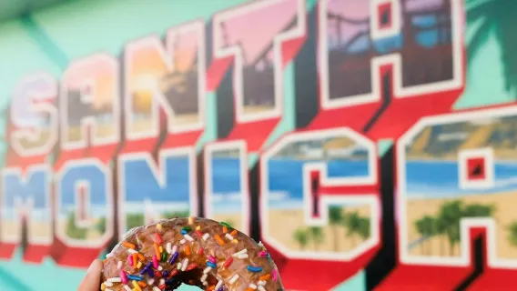 Santa Monica: Geführte Donut-Tour mit Verkostung am Meer