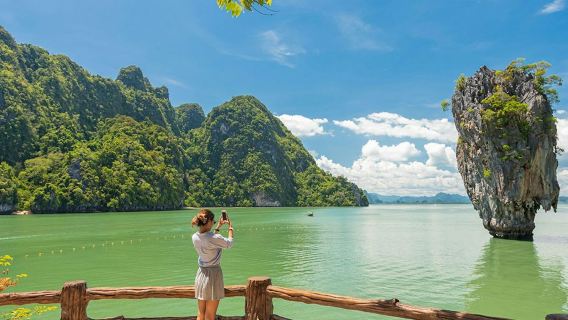 Dari Phuket: Lazy James Bond & Pulau Yao dengan Bot Laju