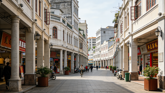 Museo del Giardino Qinghui - Via Pedonale Huagai - Parco Shunfengshan - Costa Allegra