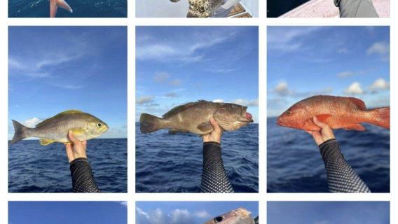 【富力灣拼船海釣】陵水富力灣遊艇拼船出海海釣-雙帆石海釣之旅