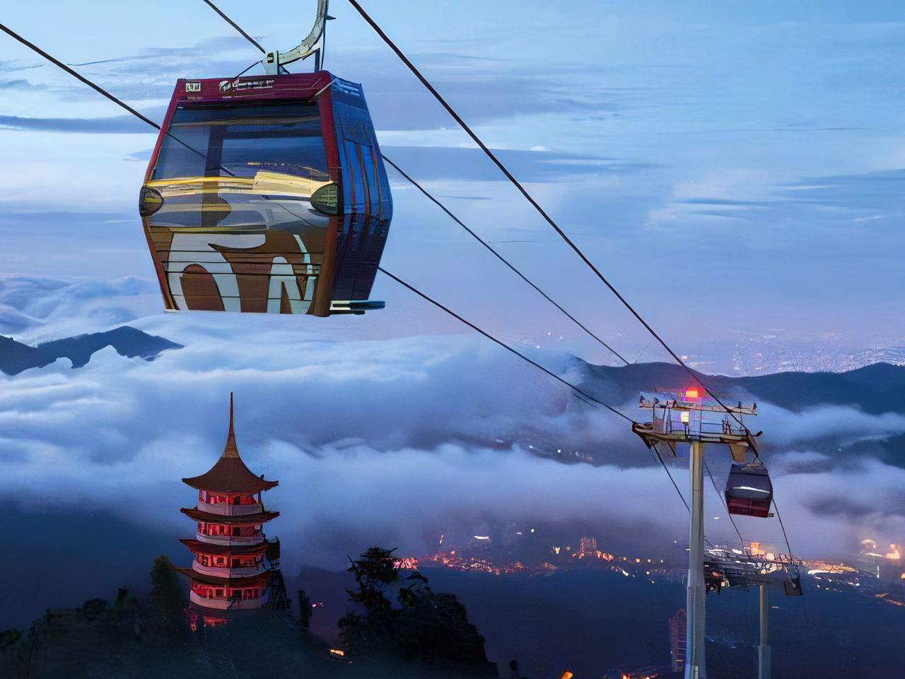 Tour di un giorno alle Batu Caves + Genting Highlands: doppia avventura tra meraviglie e luoghi segreti