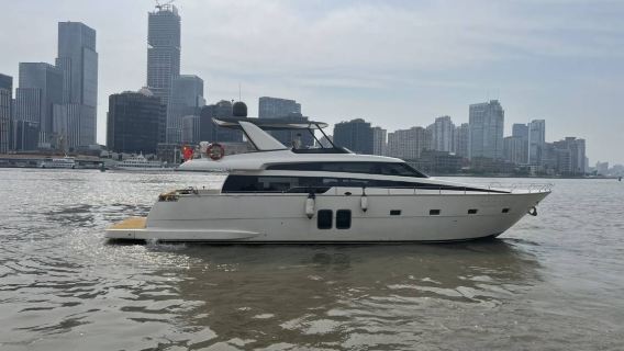 【上海遊艇租賃】上海聖勞倫佐70呎豪華遊艇包船夜遊黃浦江生日求婚高端商務接待