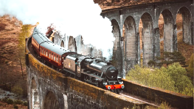 Glen Coe + Viaduct Glenfinnan + Loch Lomond + Gunung Ben Nevis + Tanah Tinggi Scotland