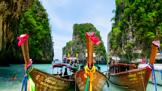 PHI PHI Island, MAYA Bay, ZCOCO Beach from Phuket