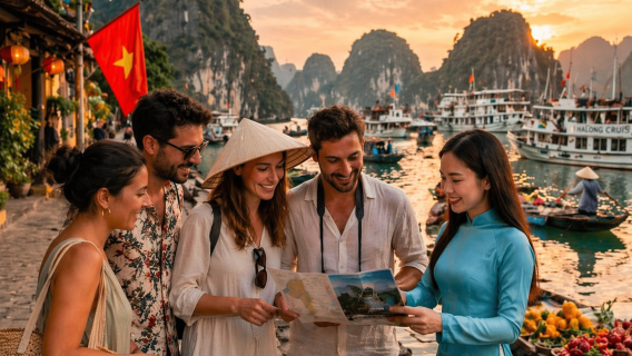 Tour giornaliero alla Baia di Ha Long da Hanoi|Crociera di lusso, pranzo a buffet e kayak
