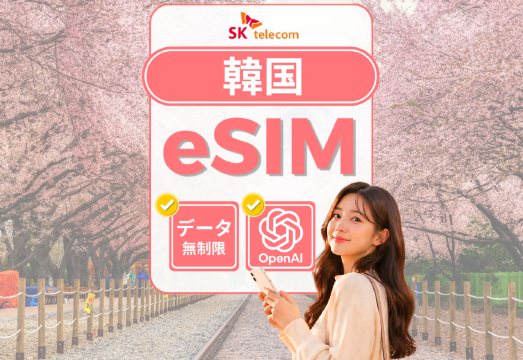 韓国eSIM】SKテレコム高速ネイティブデータ＆通話｜Naverマップ対応＋
