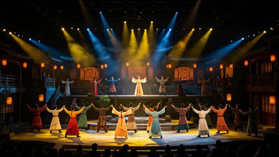 One-Day Private Small Group Tour: Only Henan Drama Fantasy City [Complimentary Door-to-Door Pickup & Drop-off + Full-Time Tour Guide Service Included]