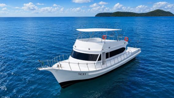 Phuket özel tekne kiralama ile deniz balıkçılığı (profesyonel eğitmen eşliğinde + çeşitli tekne seçenekleri + ücretsiz balık pişirme hizmeti)