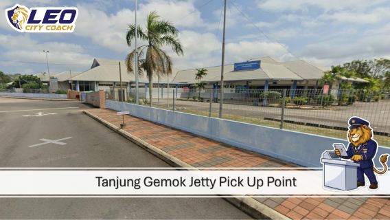 Perkhidmatan bas ekspres sehala/dua hala Pulau Tioman (Singapura-Pelabuhan Tg Gemok) harga sama untuk semua pengunjung