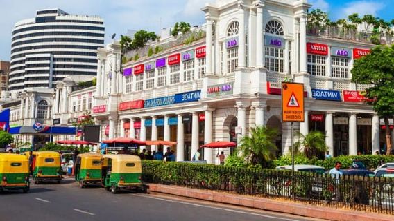Delhi: Connaught Place Motorbike Tour with Guide