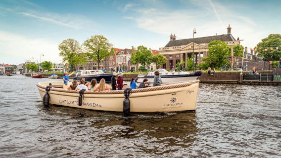 Haarlem: Guided Highlights Canal Cruise on Open Boat
