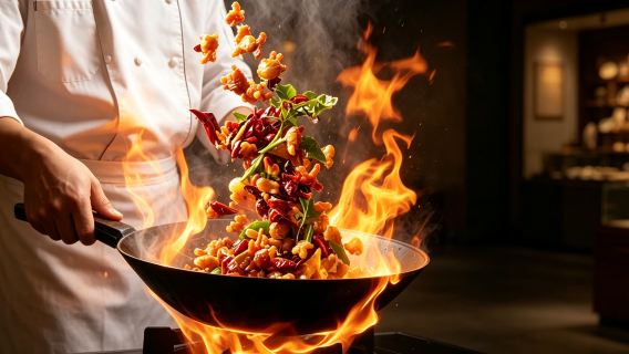 Museum hands-on cooking experience Taste of China culture 1-day tour | Make Sichuan dishes yourself | Optional English/Chinese service